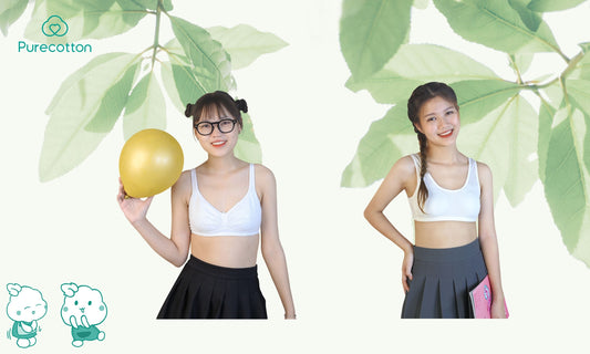 Tại sao mẹ cần lựa chọn áo lót đúng giai đoạn phát triển cho con?