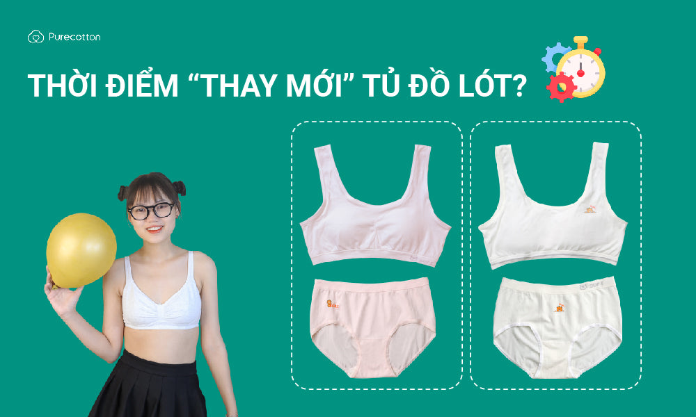 Thời điểm “thay mới” tủ đồ lót cho con, liệu mẹ đã biết ?