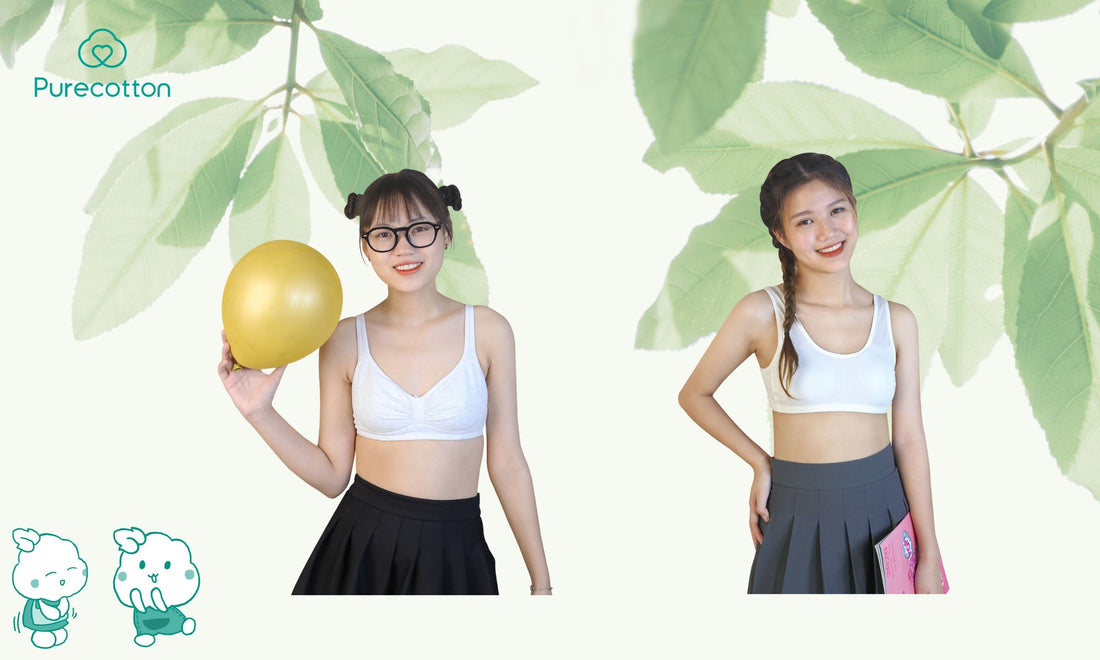 Tại sao mẹ cần lựa chọn áo lót đúng giai đoạn phát triển cho con?
