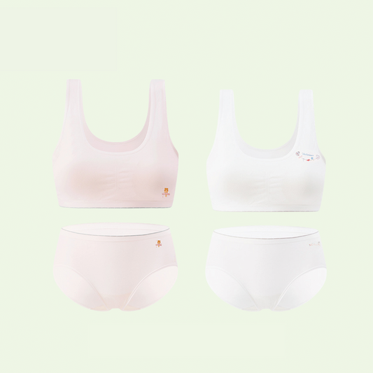 Bộ đồ lót chui đầu có đệm cho bé gái mới lớn Puppy Bra